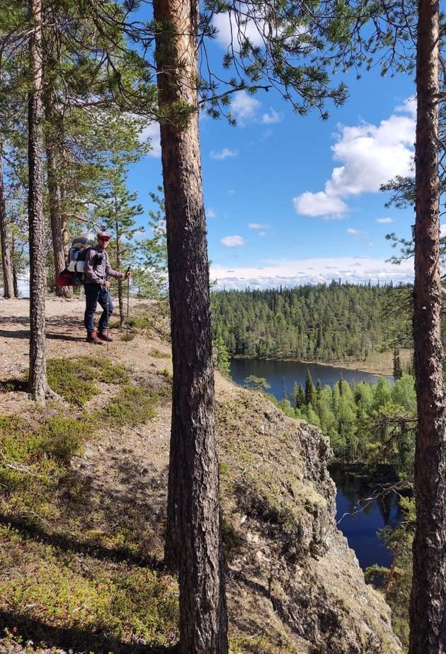 Trek ours Laponie Bébé Randonnée