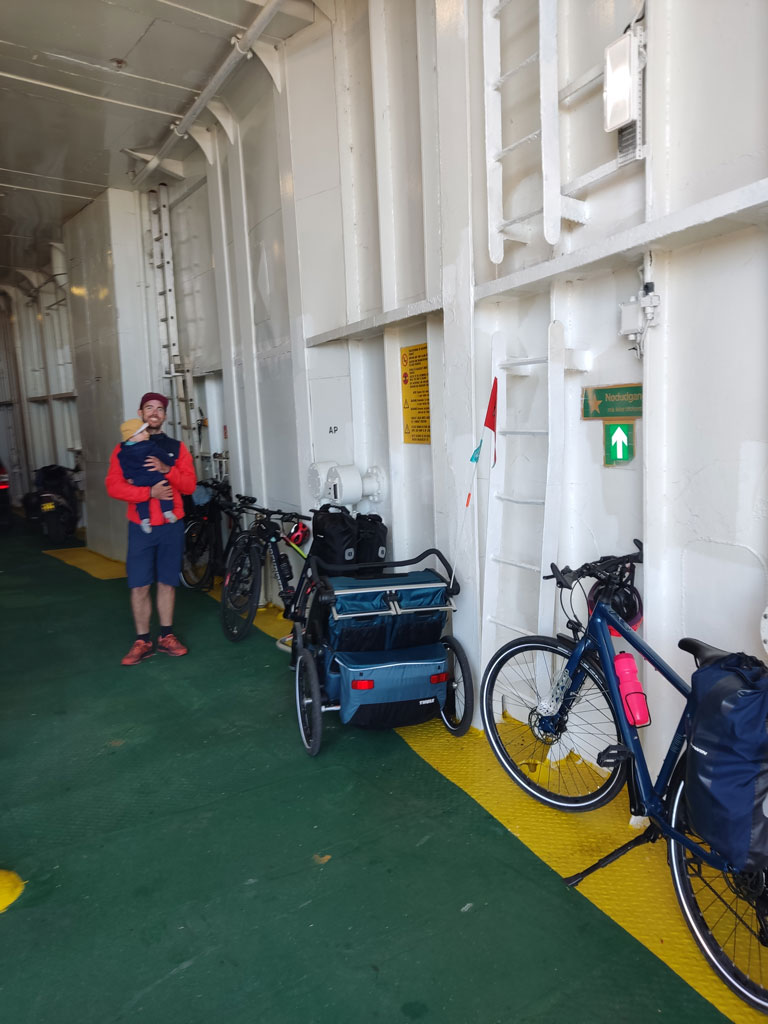 3 jours de velo île AEro Ferry