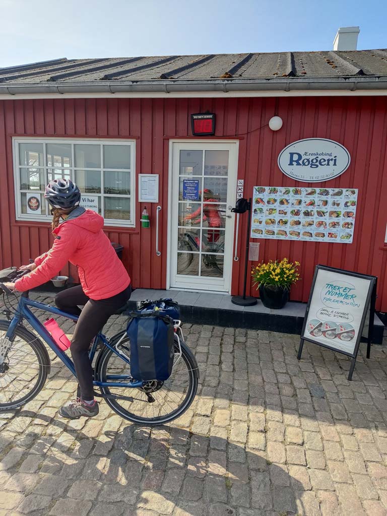 3 jours de velo île AEro restaurant