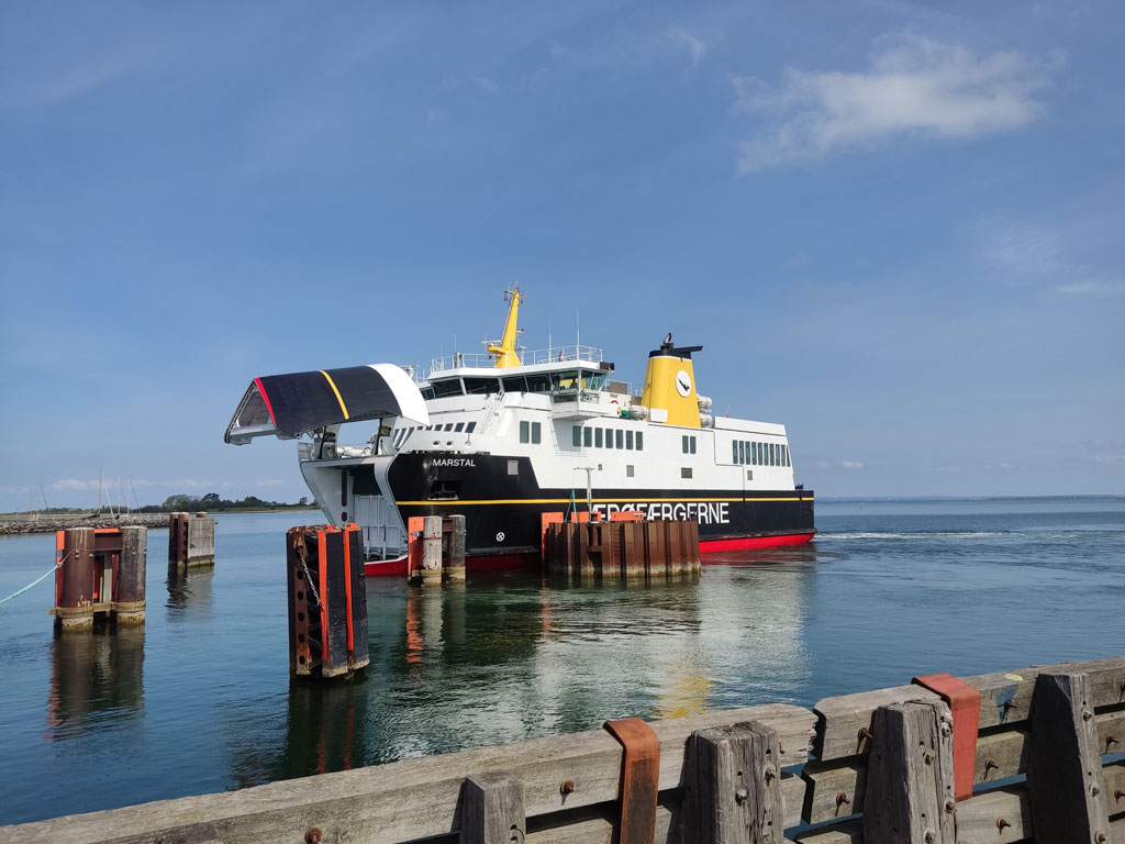 3 jours de velo île AEro Ferry