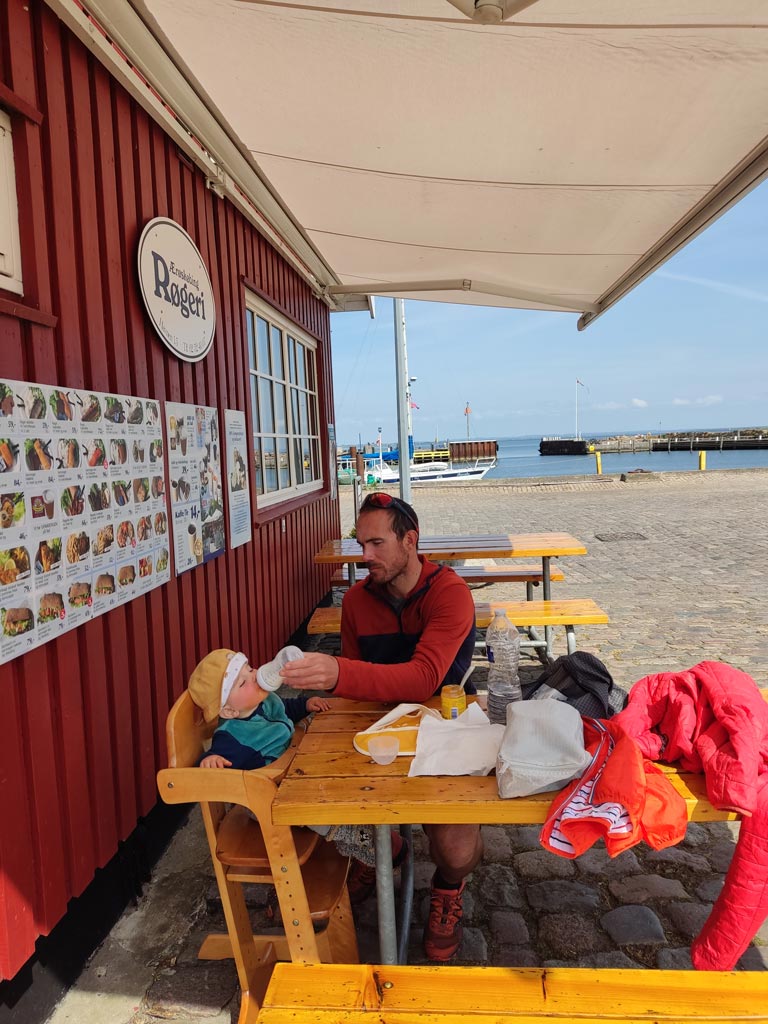 3 jours de velo île AEro restaurant