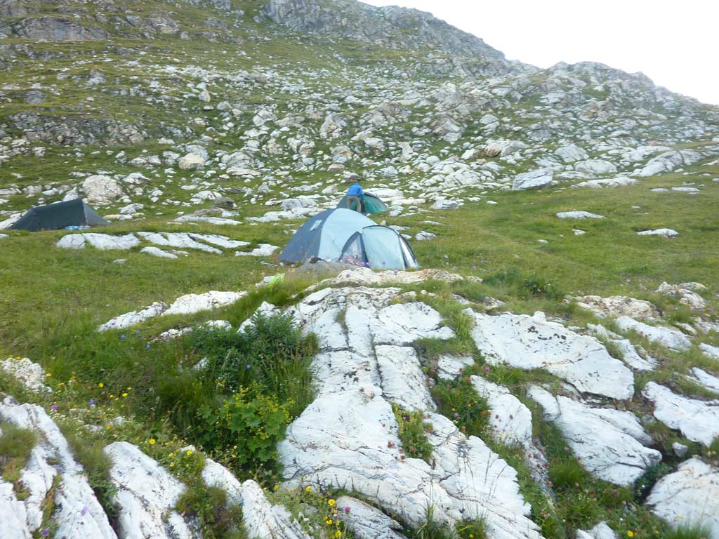 5 jours en Vanoise avec un âne - Bivouac