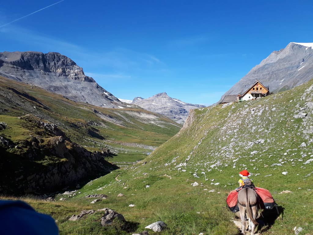 5 jours en Vanoise avec un âne - Retour