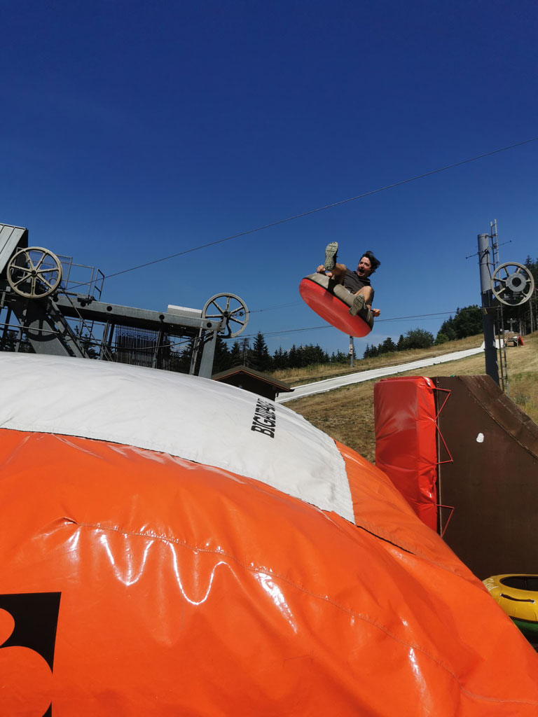 Big Jump - week-end en famille à la Sambuy