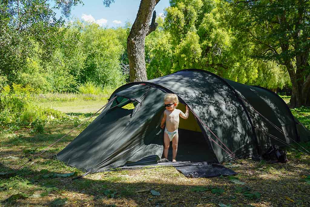 Bivouac sur la Carretera Australe à vélo