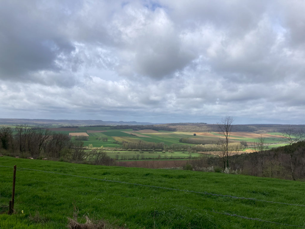 Traversée des Ardennes et de l'Argonne à pied - Paysages