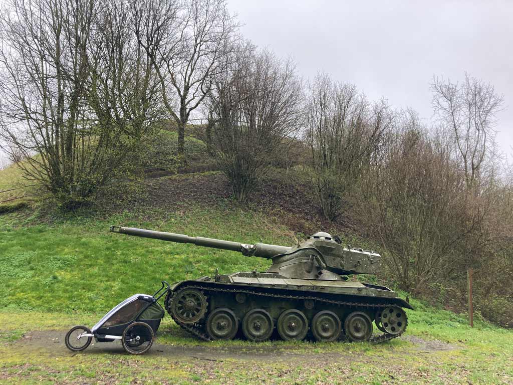 Traversée des Ardennes et de l'Argonne à pied - Char