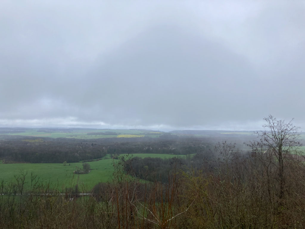 Traversée des Ardennes et de l'Argonne à pied