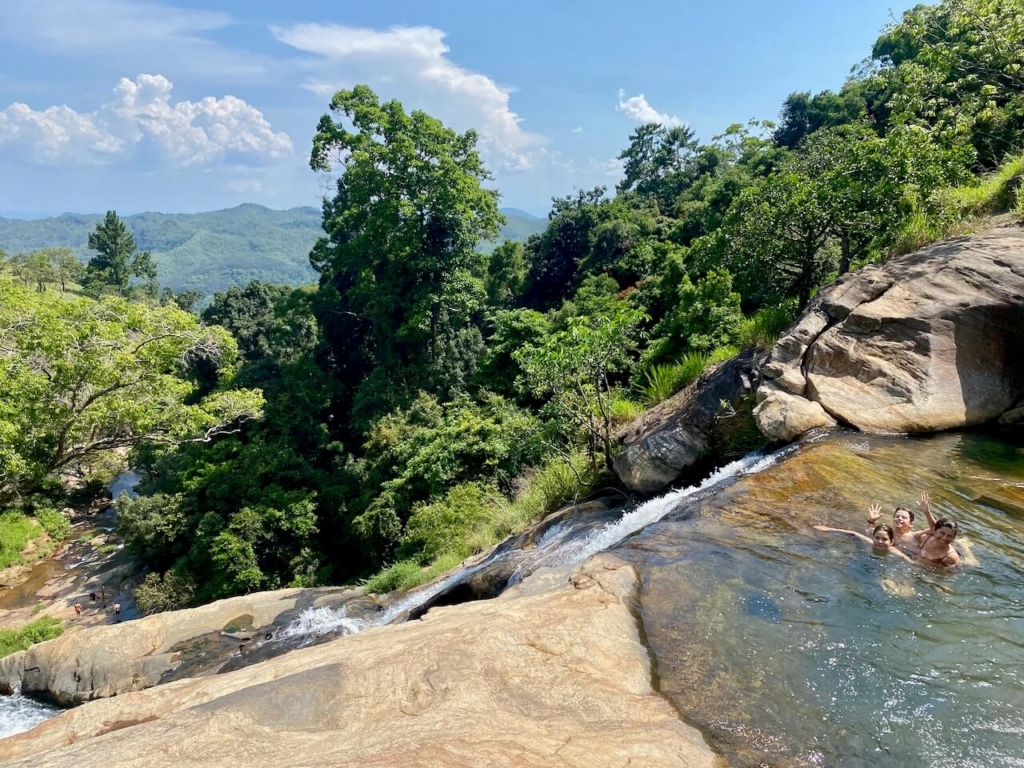 Randonnée vasques Sri Lanka
