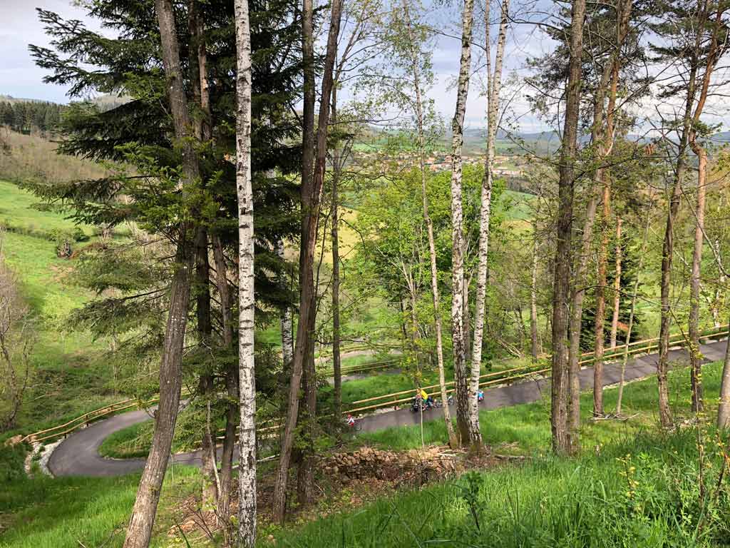 Via fluvia à vélo - Paysage