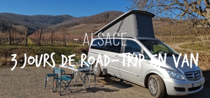 3 jours de road-trip en van en Alsace