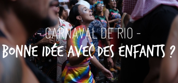 Le carnaval de Rio avec des enfants