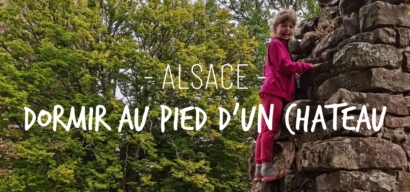 Une nuit au pied d'un château alsacien
