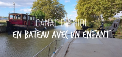 Le canal du midi en bateau