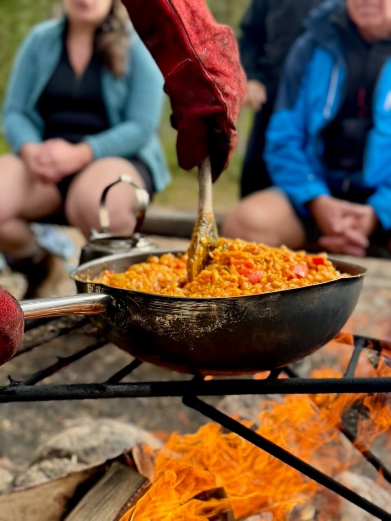 Repas sur le feu Finlande