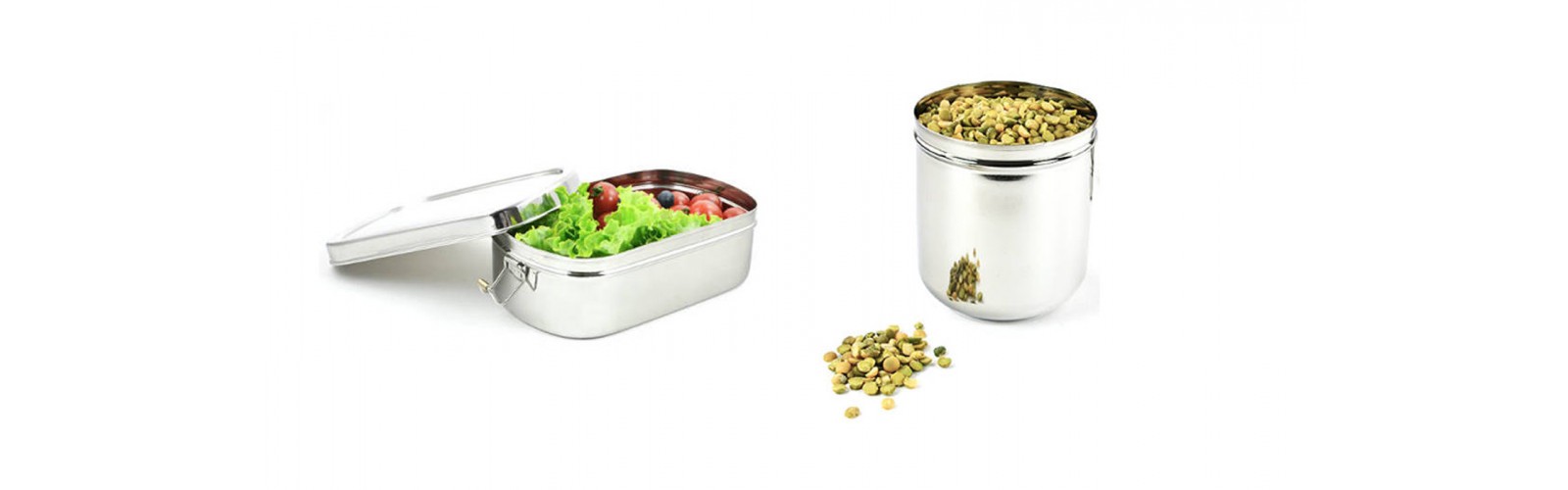 Joli Monde - Boîte Repas Isotherme en Inox