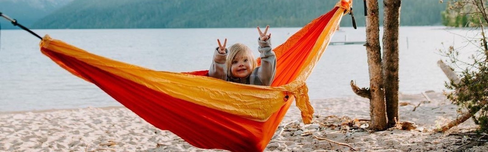 Hamac enfant et adulte pour le voyage