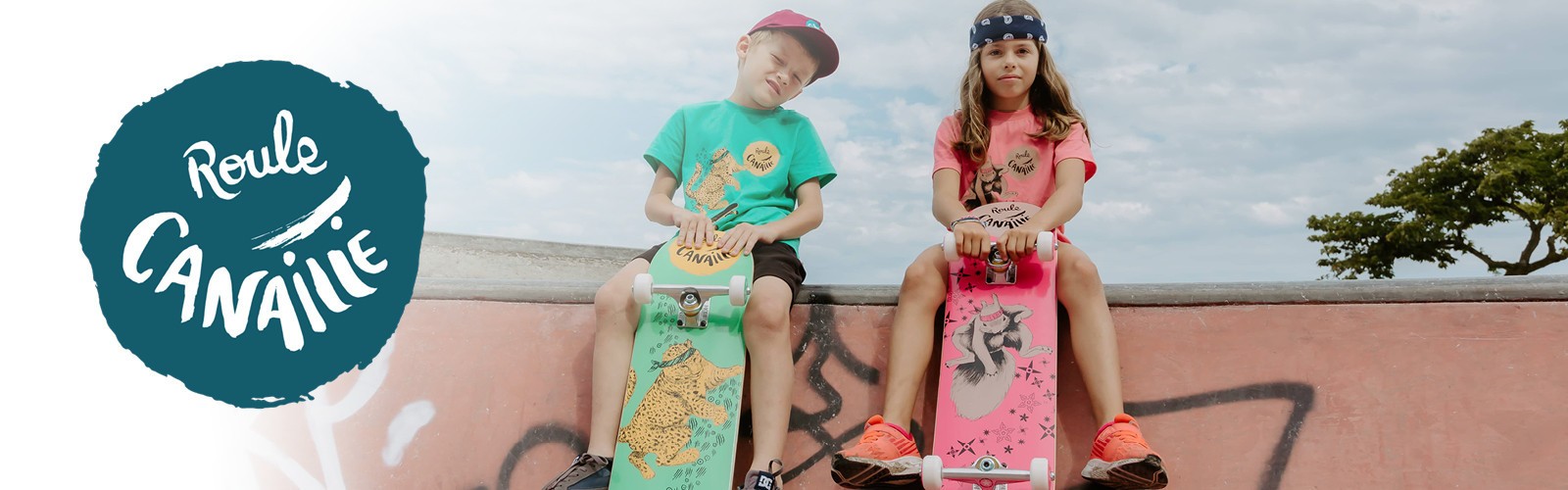 Roule Canaille - Une marque de skateboard uniquement pour les enfants