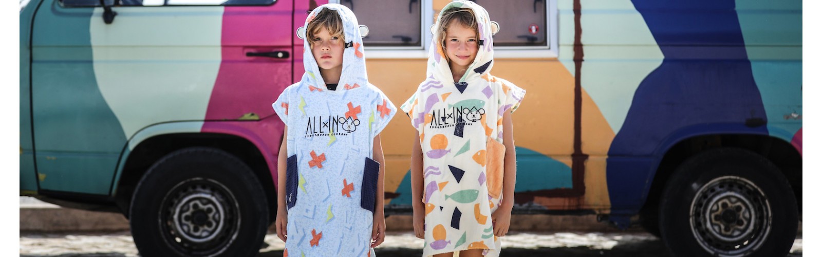 Poncho de surf enfant All-in