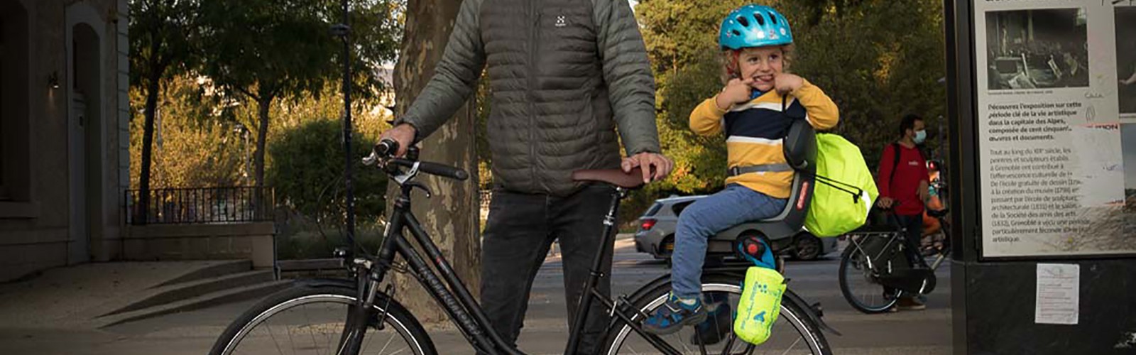 Spad de villle - La protection de pluie vélo made in france