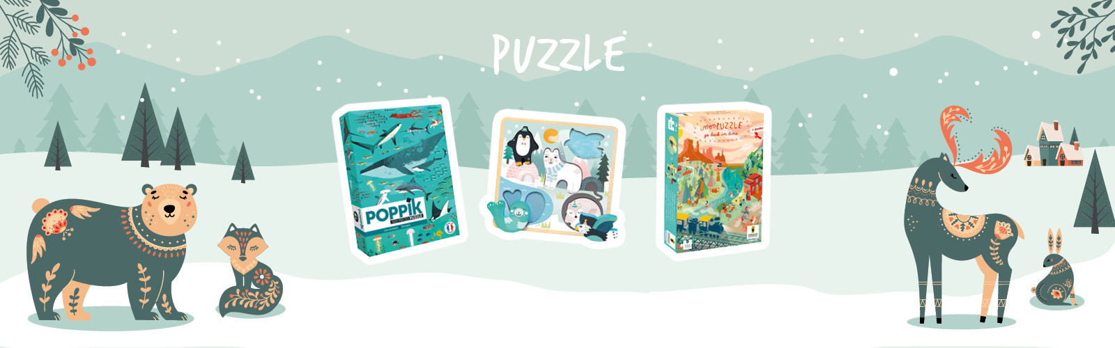 Puzzles et jeux d'adresse sur le thème de la nature