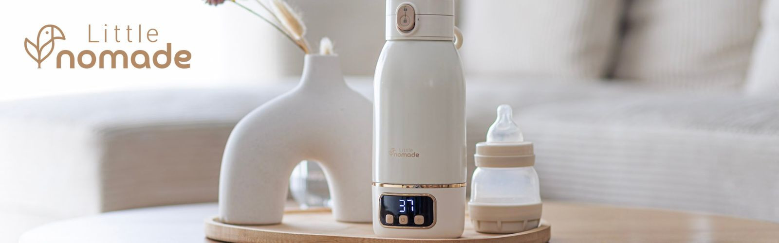 Little nomade chauffe biberon nomade et intelligent
