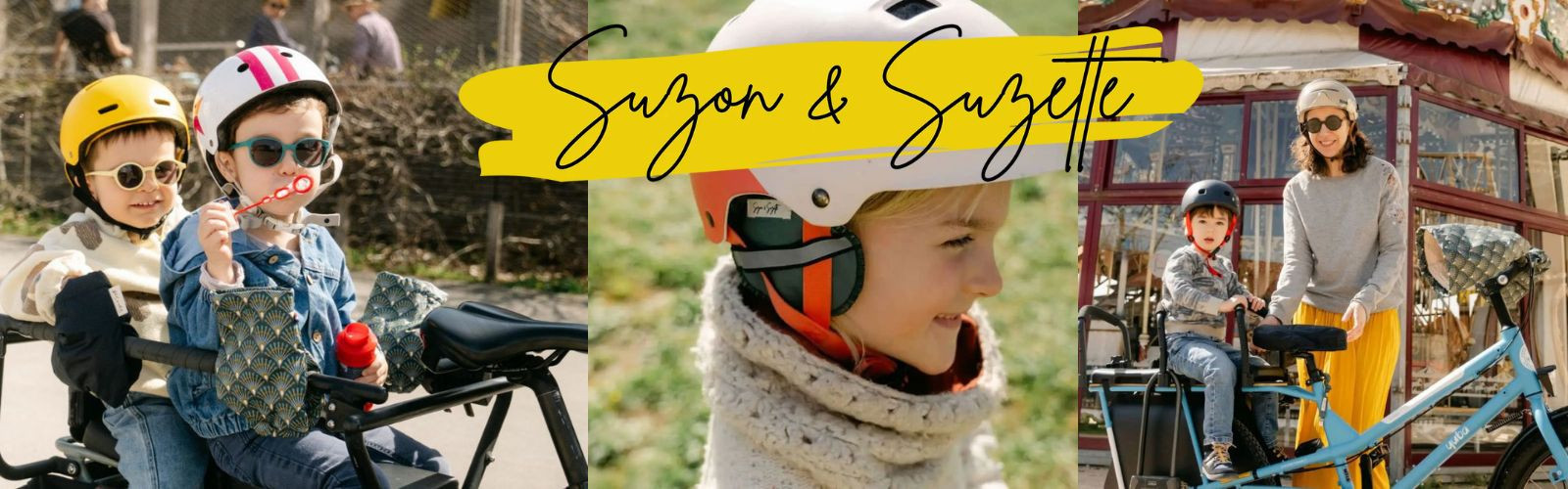 Suzon et Suzette - accessoires de vélo