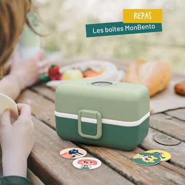 Pour la rentrée de vos kids ce sera plutôt pique-nique ou cantine 🍽 ? 

Côté pique-nique, on a du nouveau avec les boîtes @monbento : 
👶 Faciles à manipuler par les petits mains
💦 Complètement hermétiques
✅ Sans BPA
🐯Personnalisables

👉 Découvrez toutes les couleurs, lien en bio